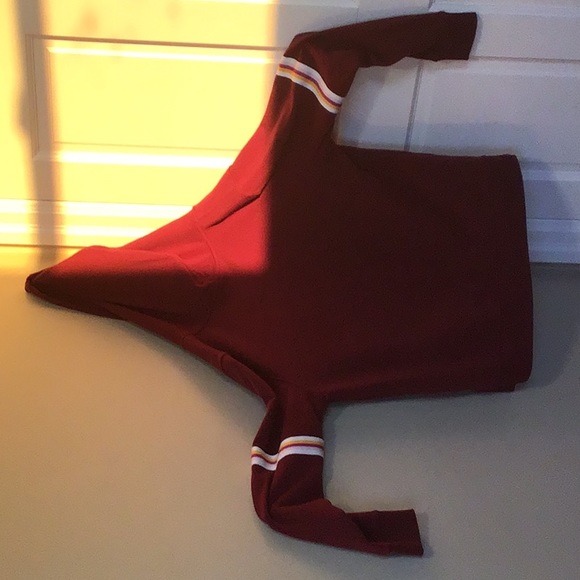 Old Navy Maroon Sweater - Picture 2 of 2